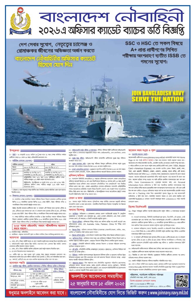 Navy Job Circular 2025